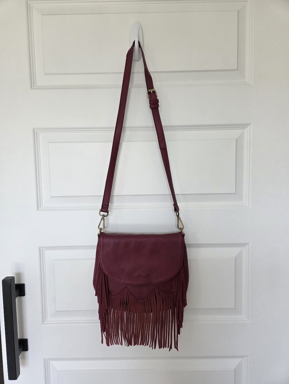 Street Level Fringe Purse